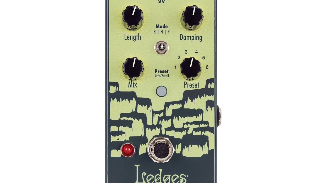 EarthQuaker Devices Releases the Ledges Tri-Dimensional Reverberation Machine