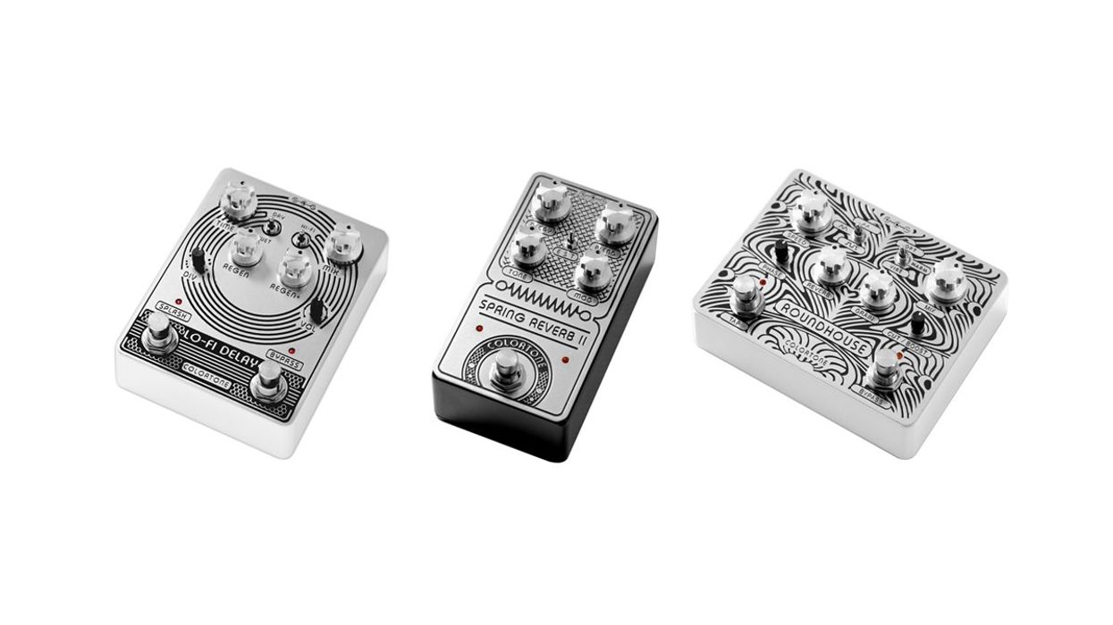 Colortone Introduces Trio of Guitar Pedals