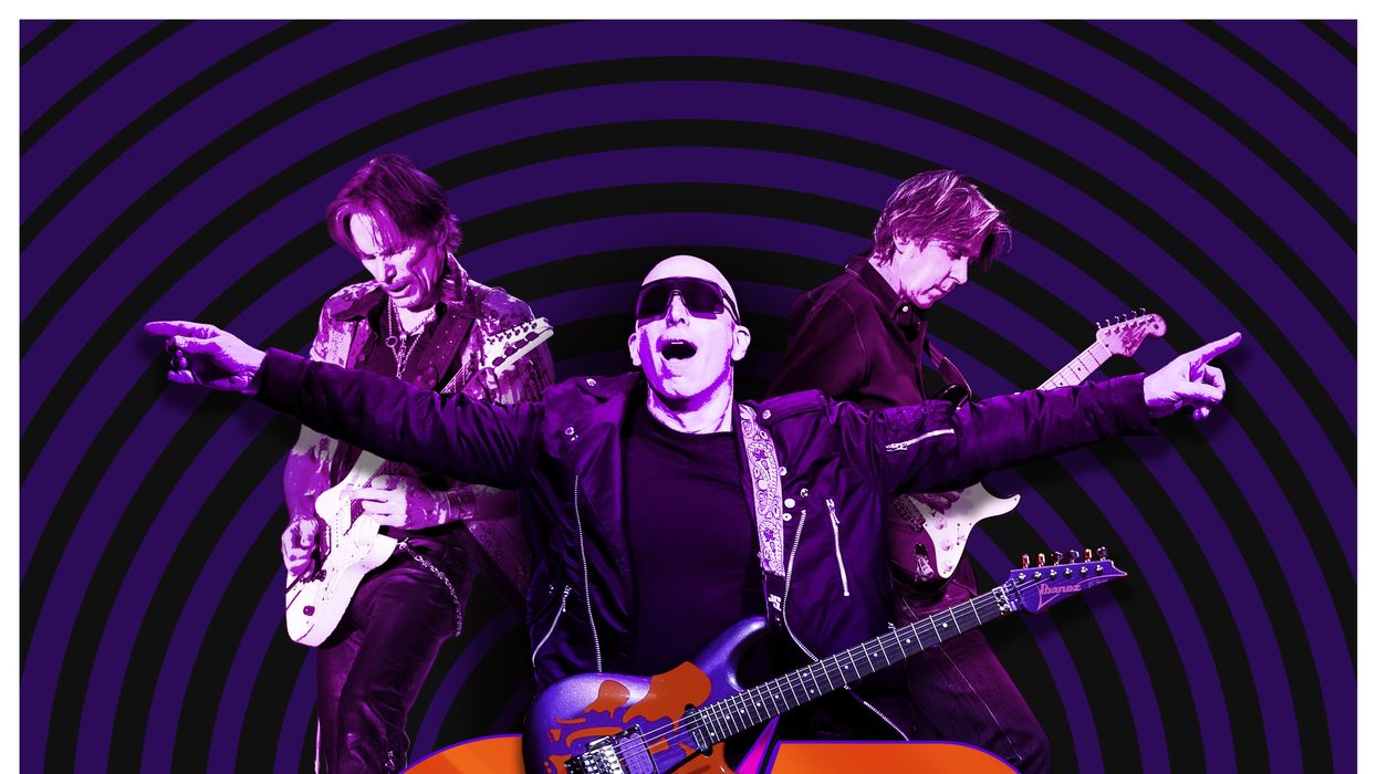 Joe Satriani Announces G3 2024 with Original 1996 Lineup