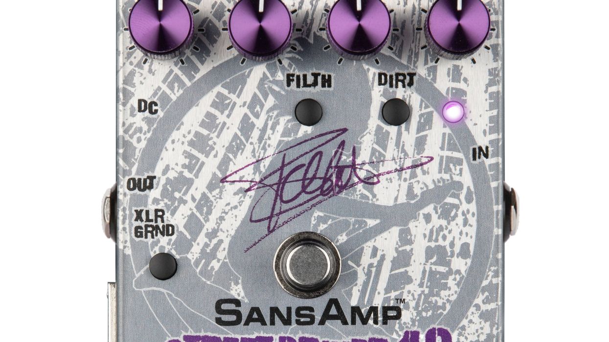 Tech 21 Introduces the Frank Bello Street Driver 48 SansAmp