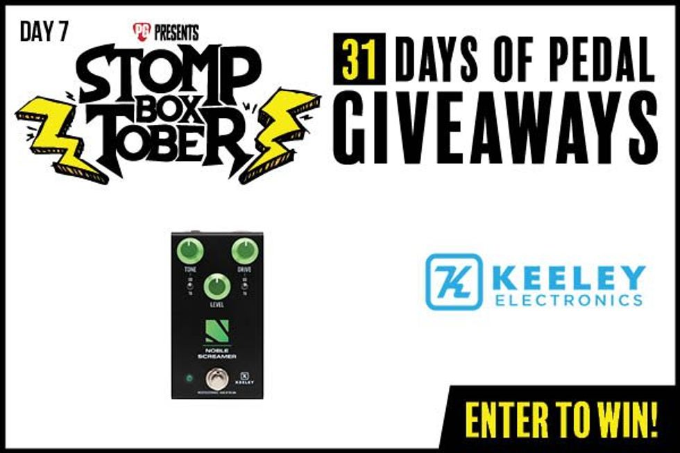 Stompboxtober 2023 Day #7 - Keeley Electronics
