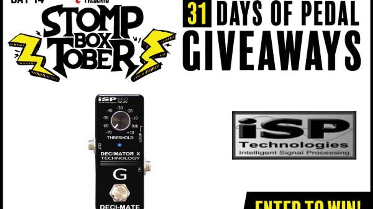 Stompboxtober 2023 Day #14 - ISP Technologies