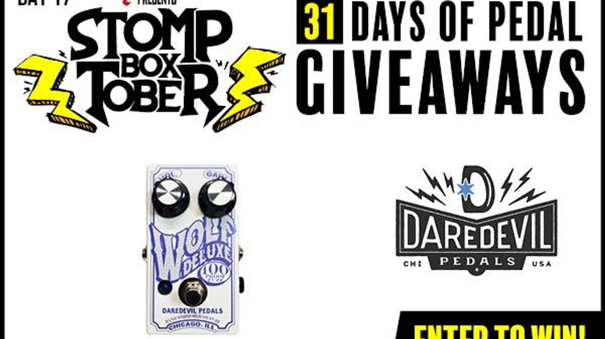 Stompboxtober 2023 Day #17 - Daredevil Pedals