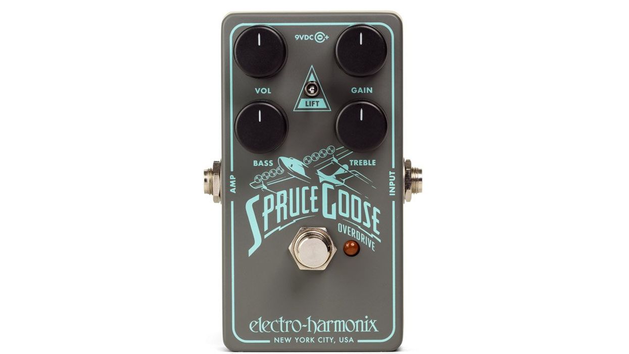 Electro-Harmonix Reveals the Spruce Goose Overdrive