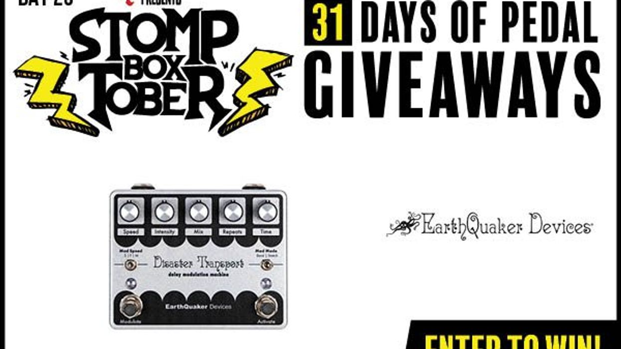 Stompboxtober 2023 Day #23 - Earthquaker Devices