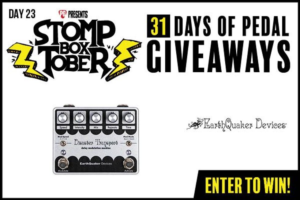 Stompboxtober 2023 Day #23 - Earthquaker Devices