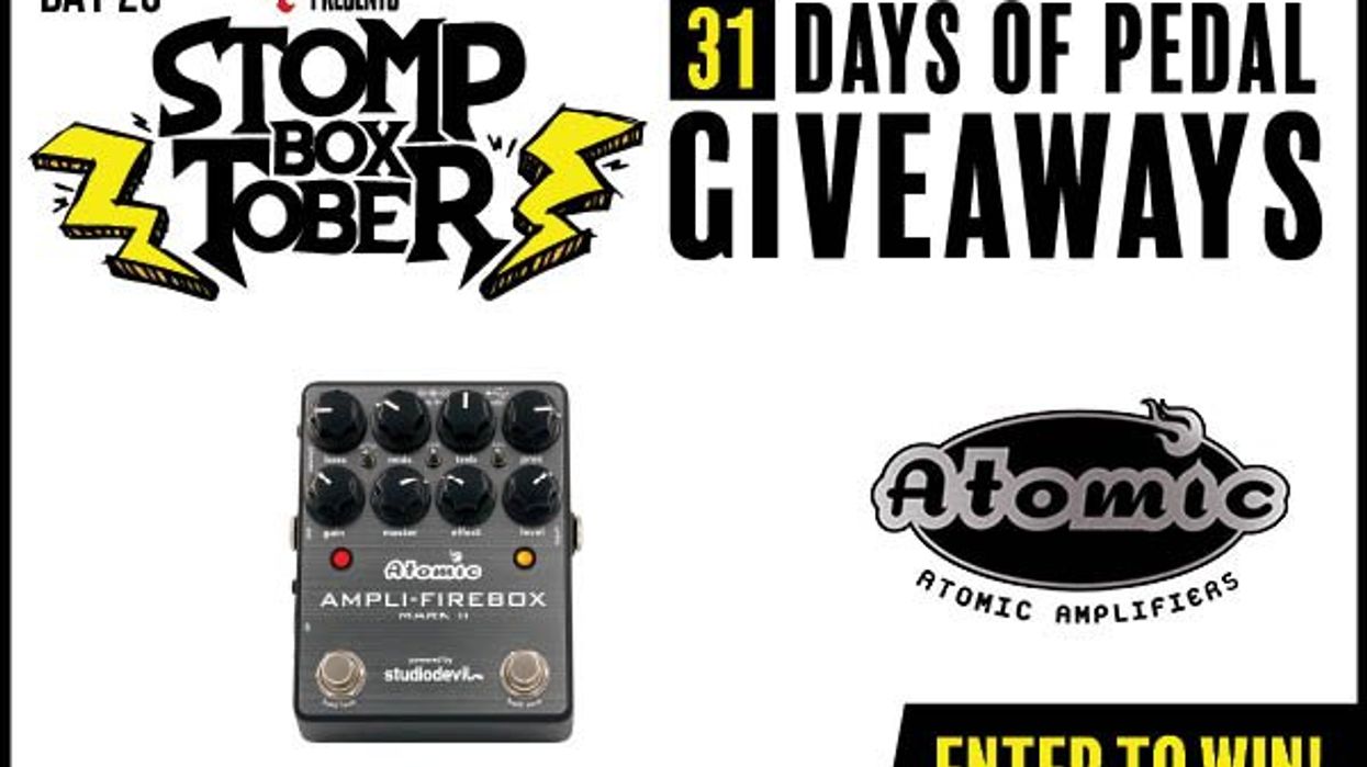 Stompboxtober 2023 Day #25 - Atomic Amplifiers
