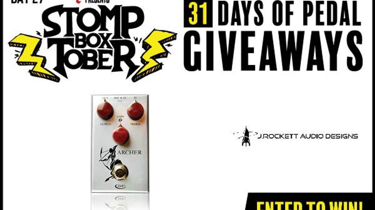 Stompboxtober 2023 Day #27 - J. Rockett Audio