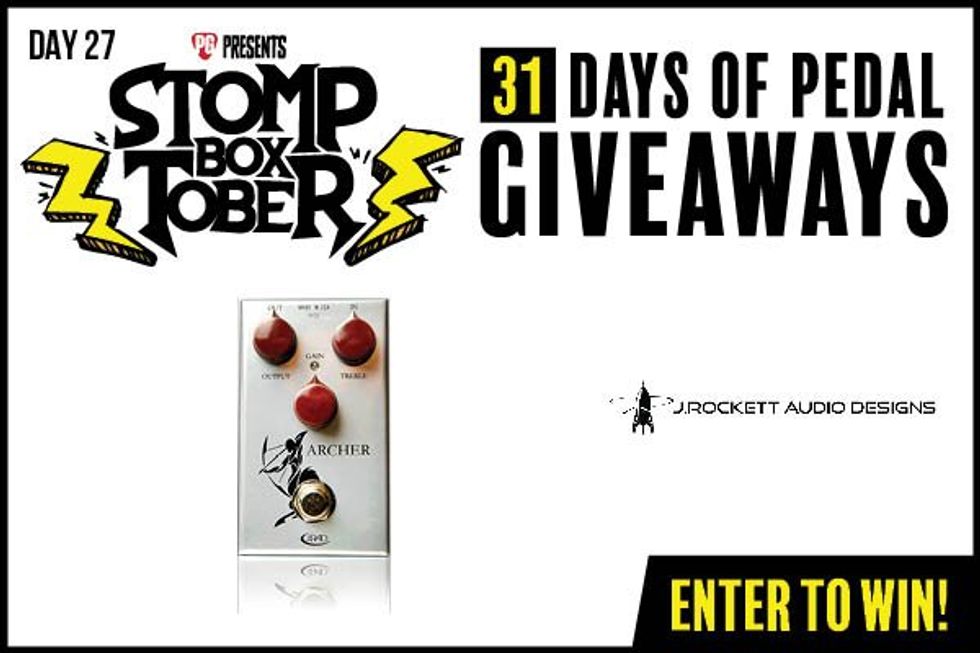 Stompboxtober 2023 Day #27 -  J. Rockett Audio