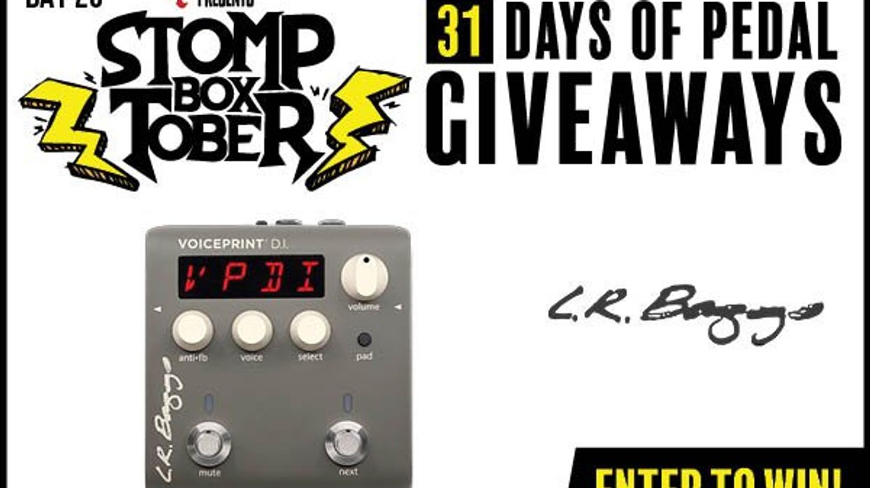 Stompboxtober 2023 Day #28 - LR Baggs