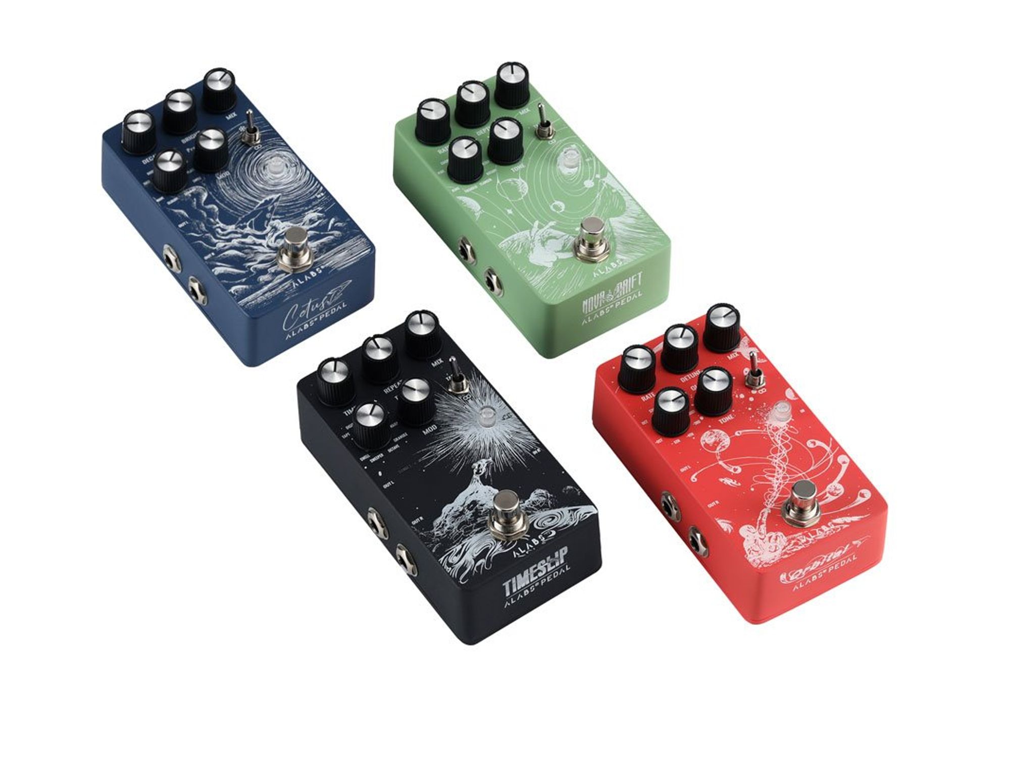 ALABS Audio Unveils New Reverb, Delay, Modulation & Pitch Pedals
