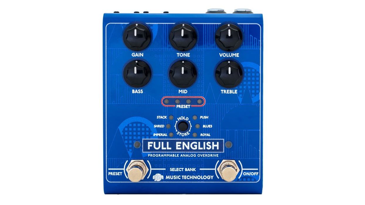 RJM Music Announces the Full English Overdrive