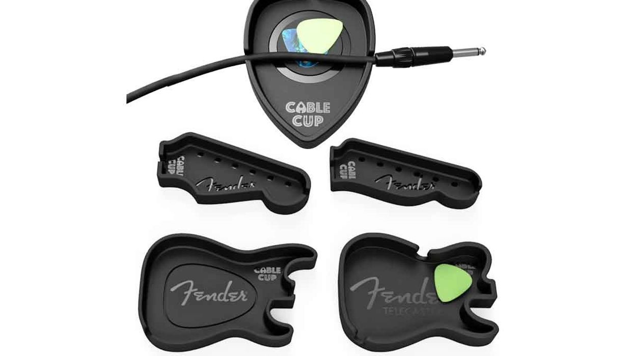 SmallStage and AP International Launch CableCup Amp-Top Pick Tray & Cable Rest