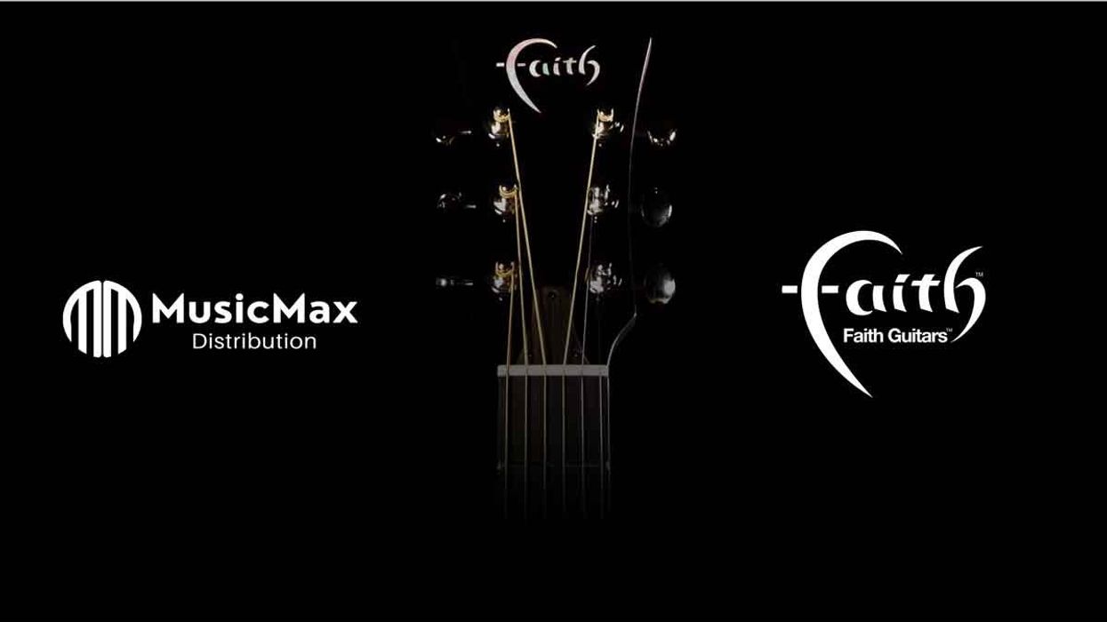 MusicMax Distribution Announces Exclusive Partnership with Faith Guitars