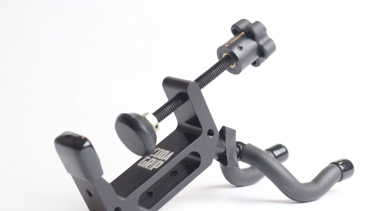 Newly Introduced CodaGrip Holds Your Guitar Wherever You Are