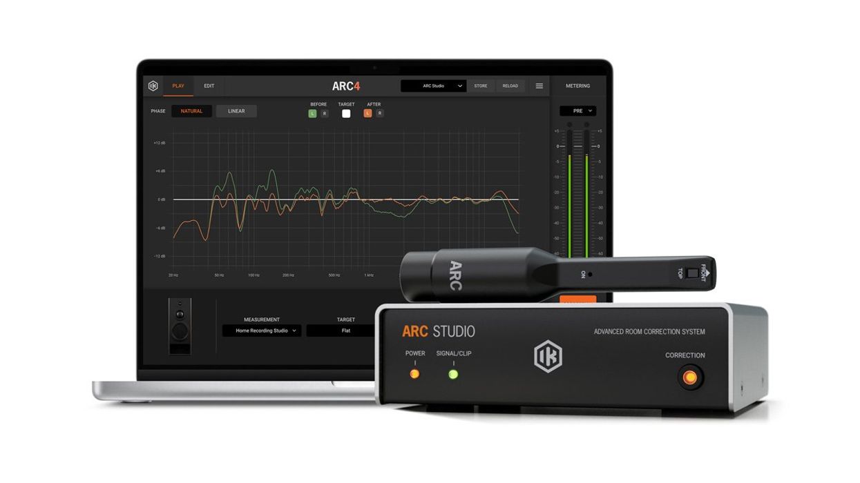 IK Multimedia Releases ARC Studio Hardware