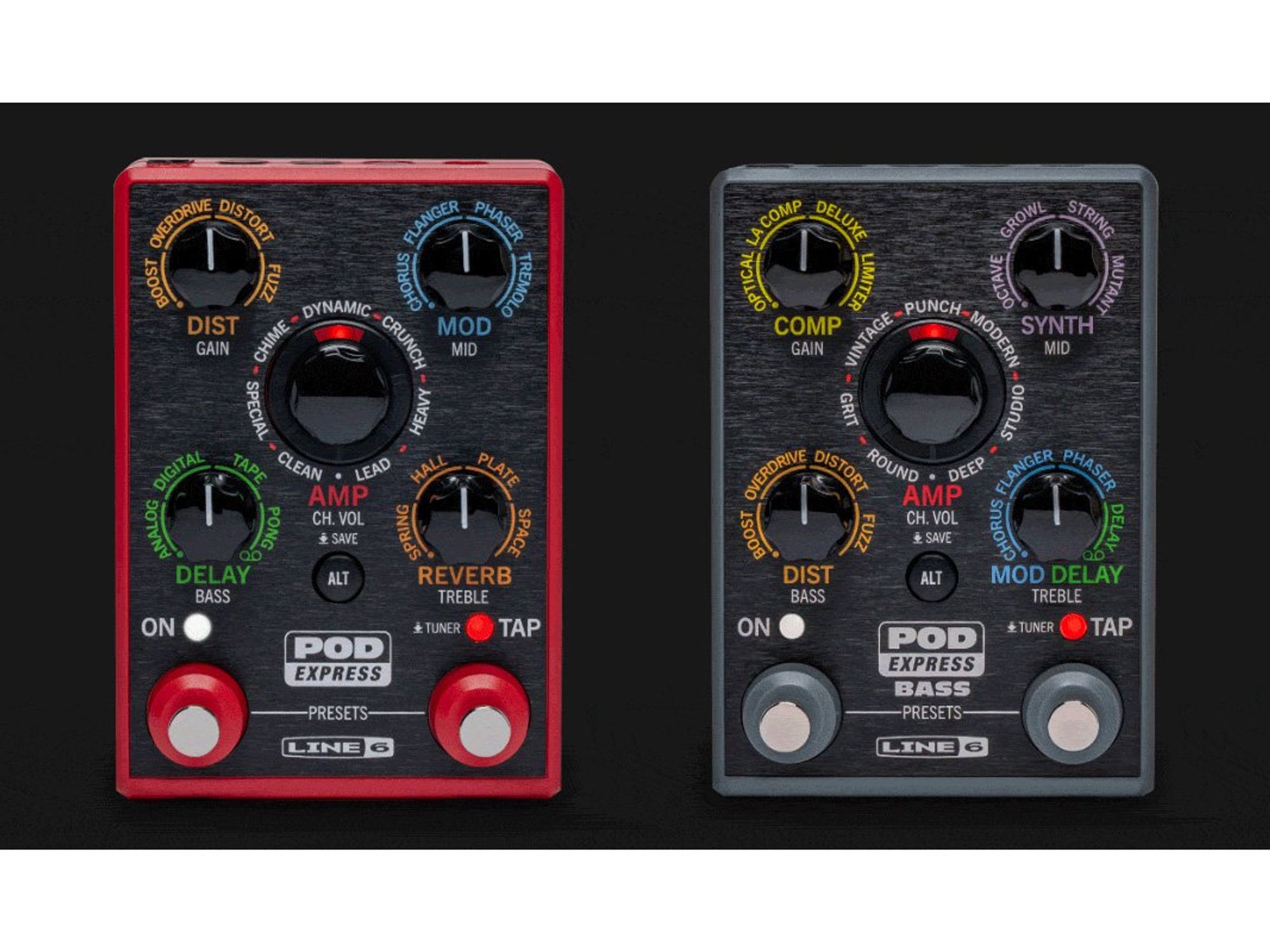 Line 6 Launches the POD Express and POD Express Bass