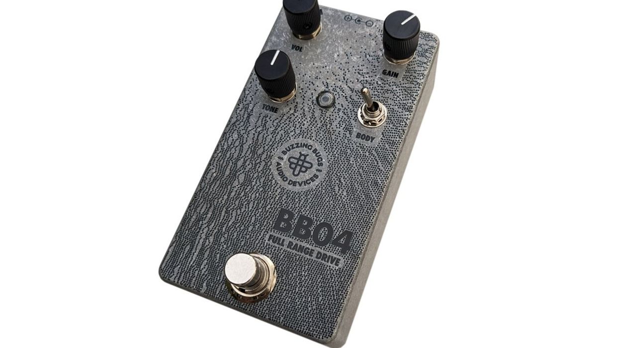 Buzzing Bugs Introduces the BB04 Full Range Drive Pedal