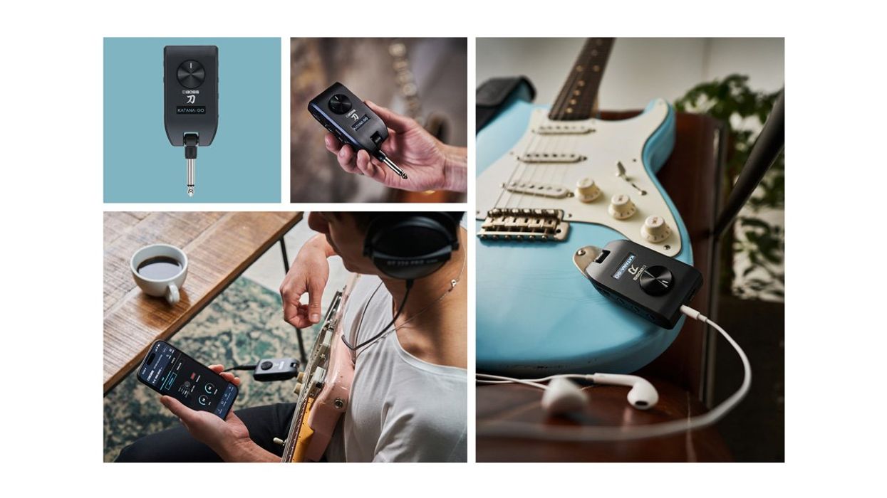 Boss Announces Katana:Go Personal Headphone Amp