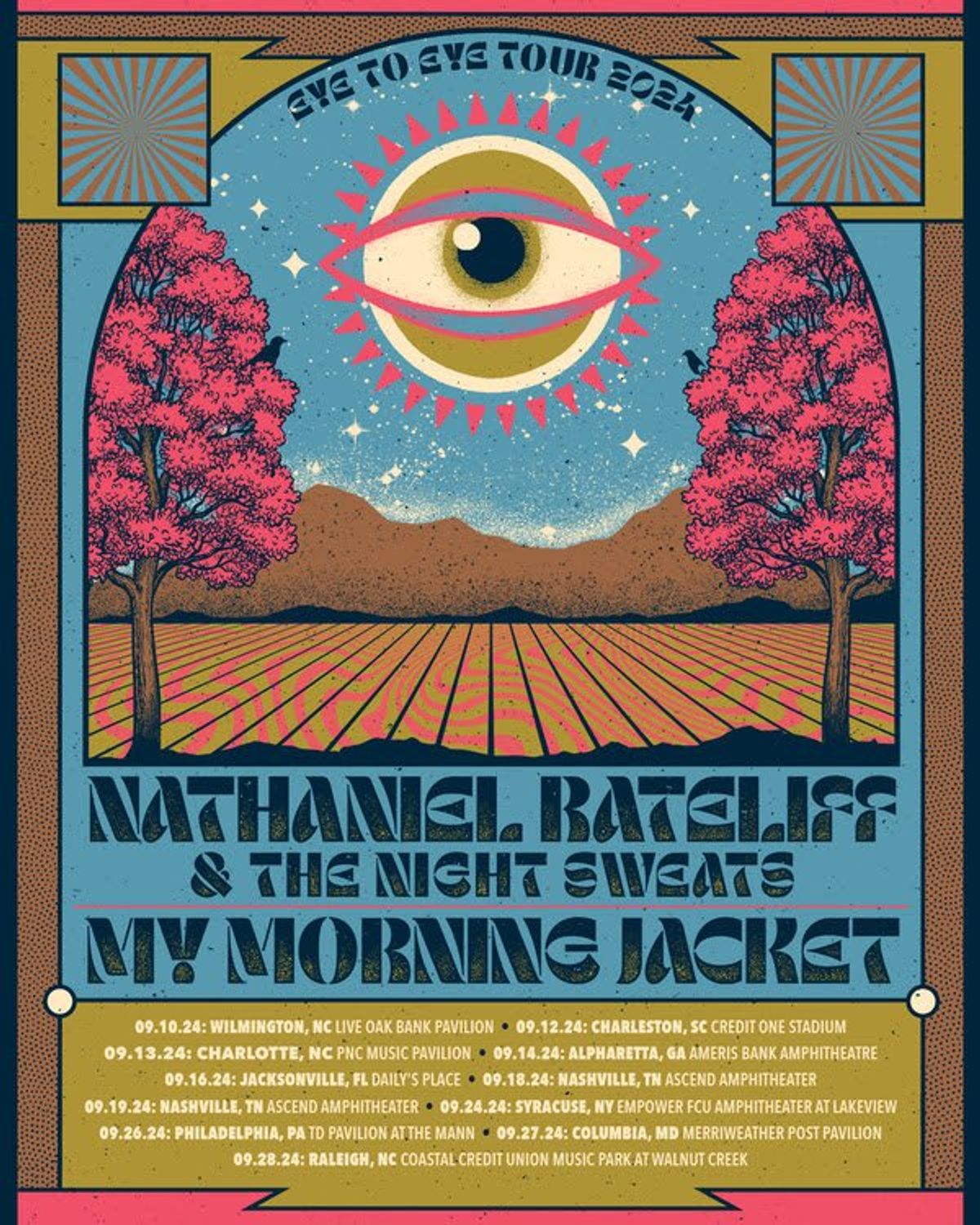 My Morning Jacket and Nathaniel Rateliff & The Night Sweats Announce Tour