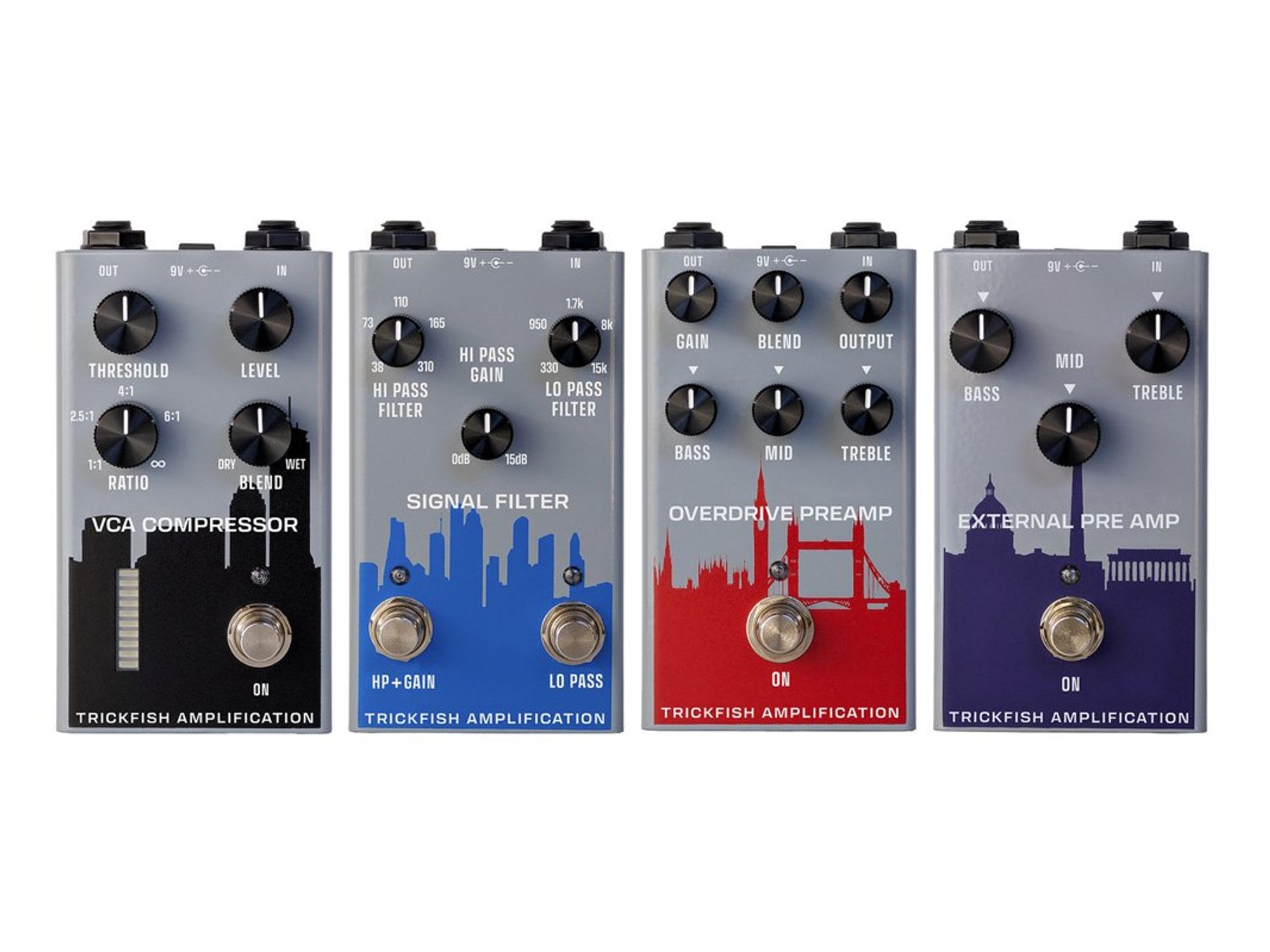 Trickfish Introduces New Line of Pedals