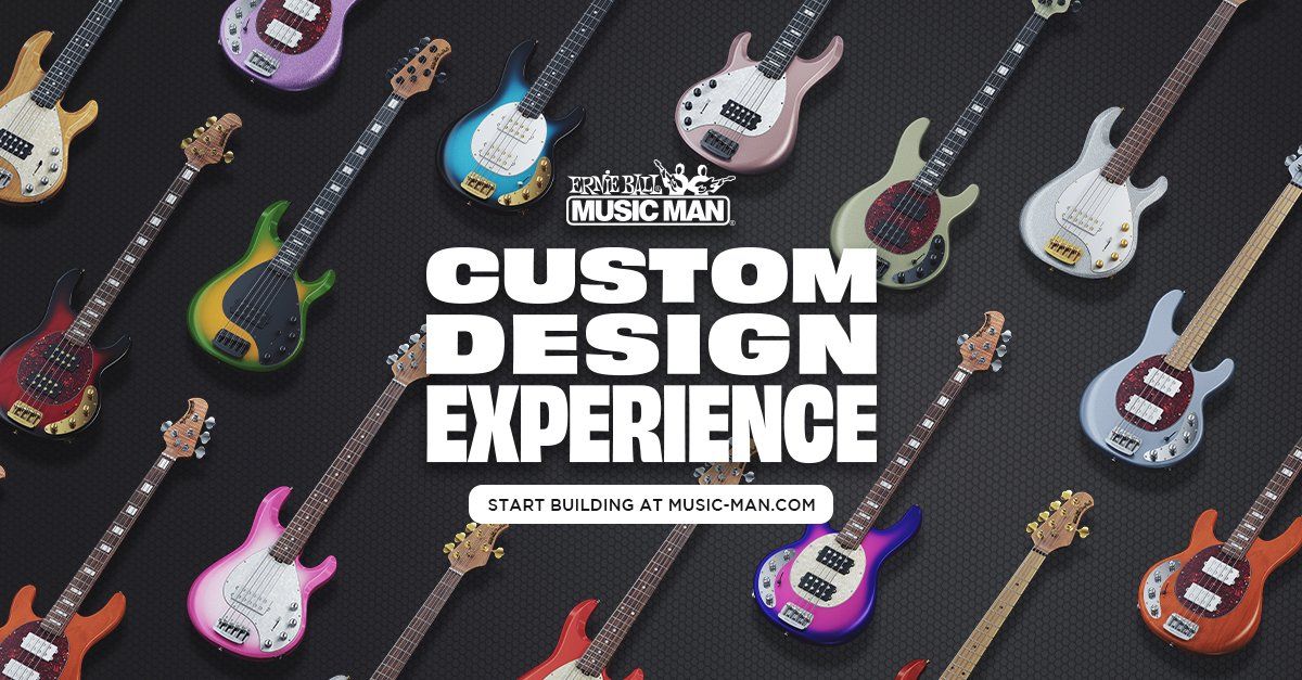 Ernie Ball Launches Custom Design Experience