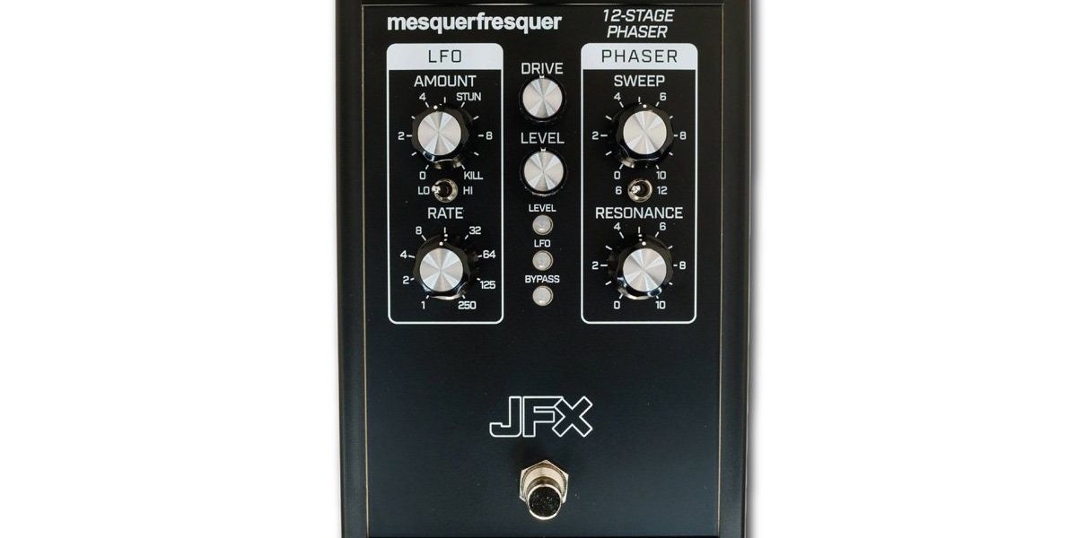 JFX Pedals Introduces Mesquerfresquer 12-Stage Phaser - Premier Guitar