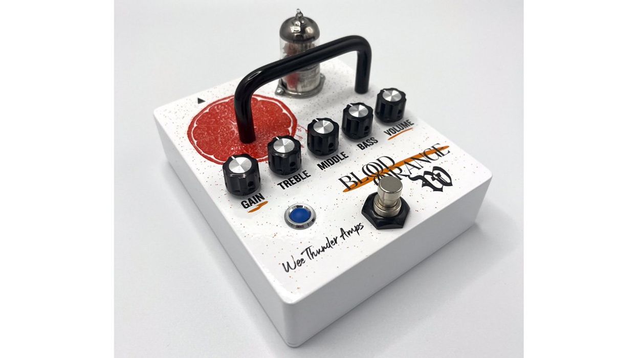 Wee Thunder Amps Announces Blood Orange