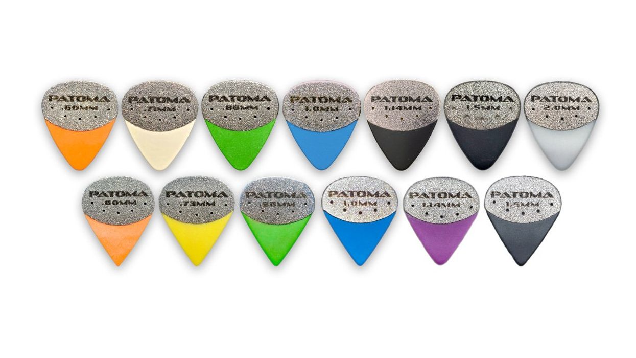 Patoma Music Launches Original Diamond Grip Picks
