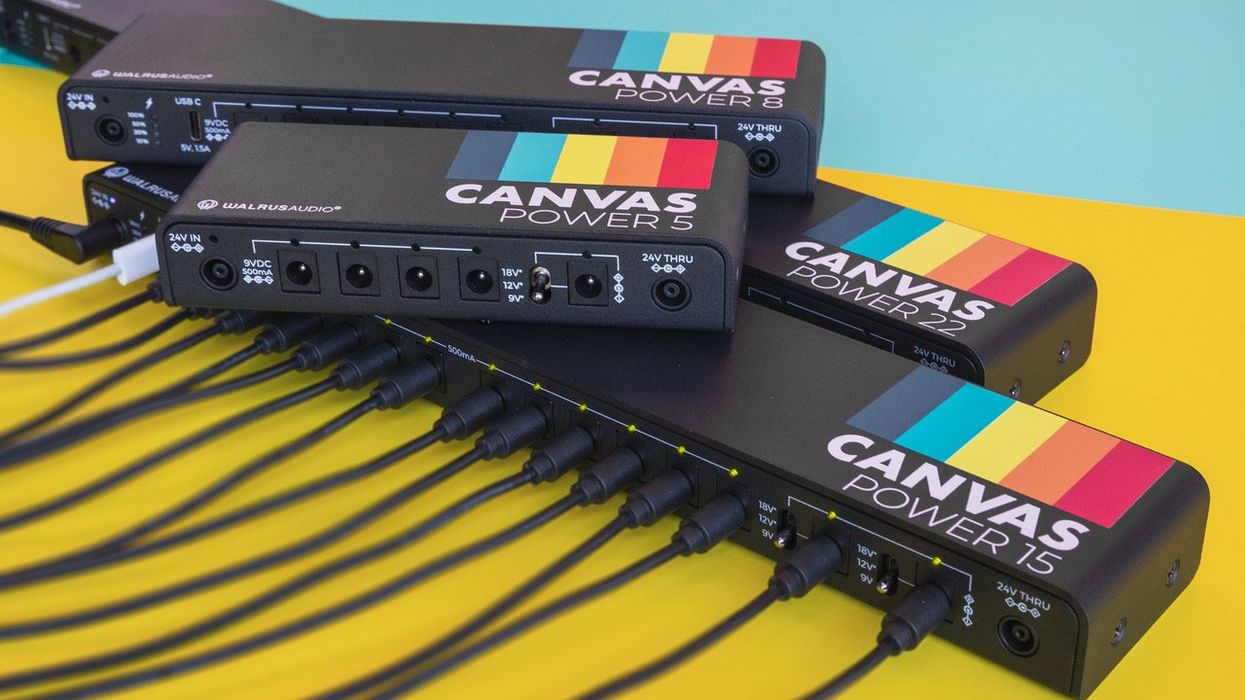 Walrus Audio Launches Canvas Power Supplies
