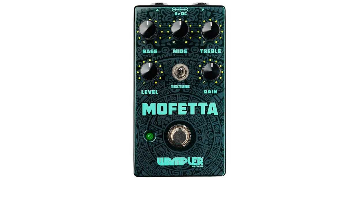 Wampler Introduces the Mofetta Overdrive/Distorion