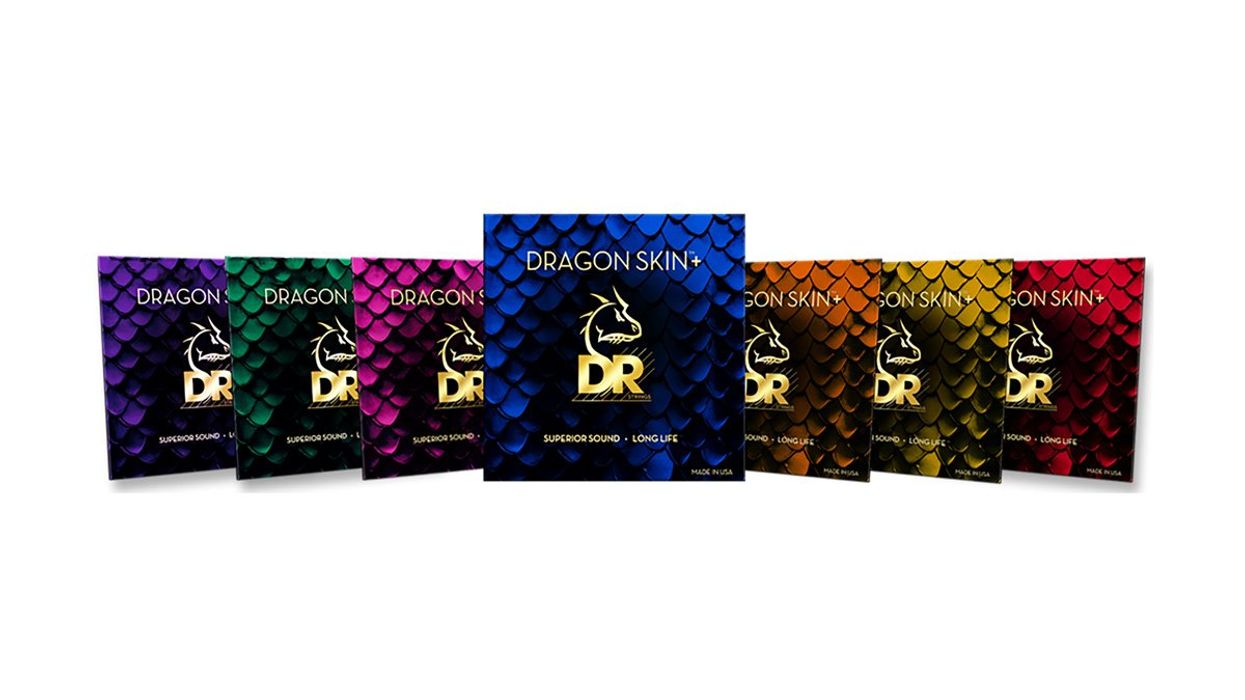DR Strings Introduces Dragon Skin+ Coated Strings