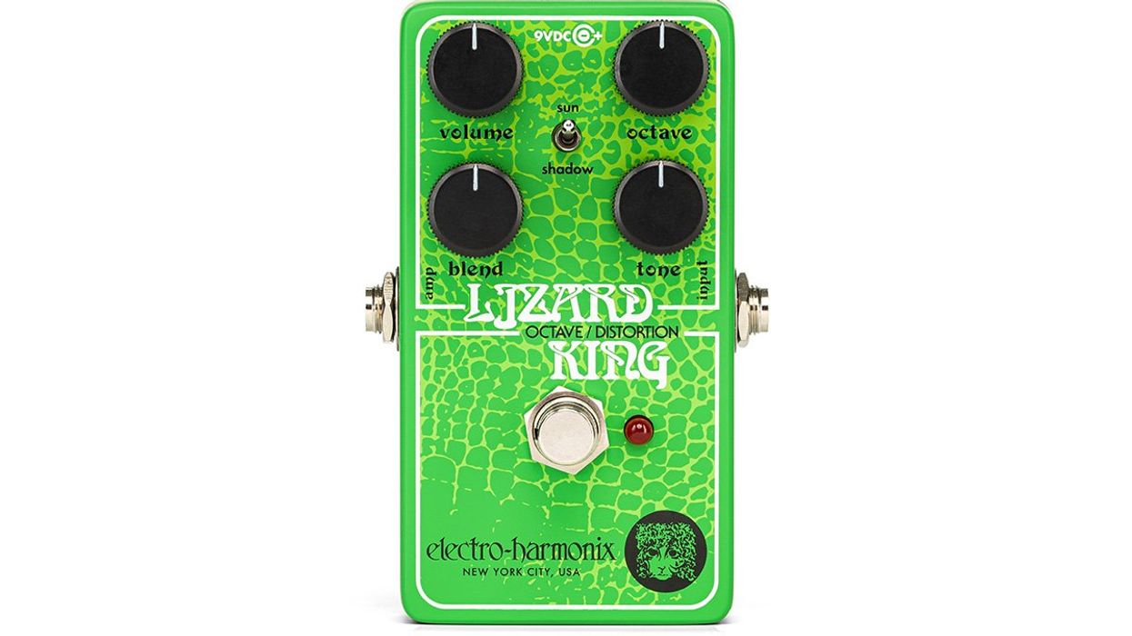 Electro-Harmonix Launches the Lizard King Bass Octave