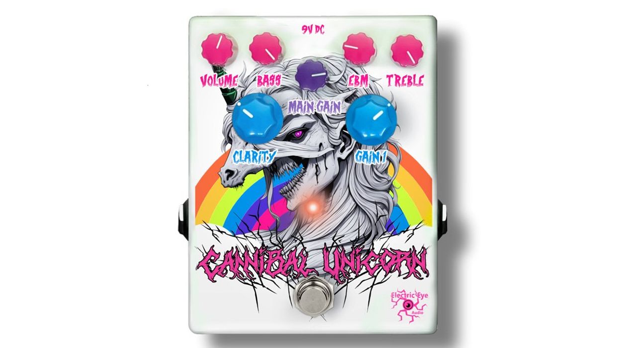Electric Eye Audio Introduces the Cannibal Unicorn Fuzz/Distortion