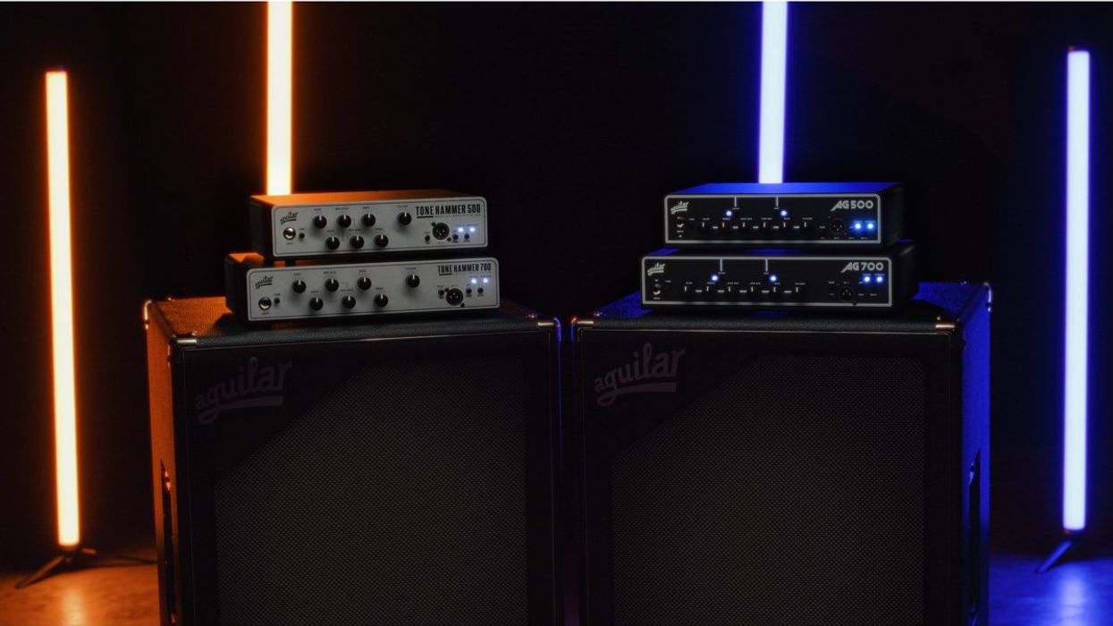 Aguilar Announces Next-Gen Tone Hammer and AG Series Amplifiers