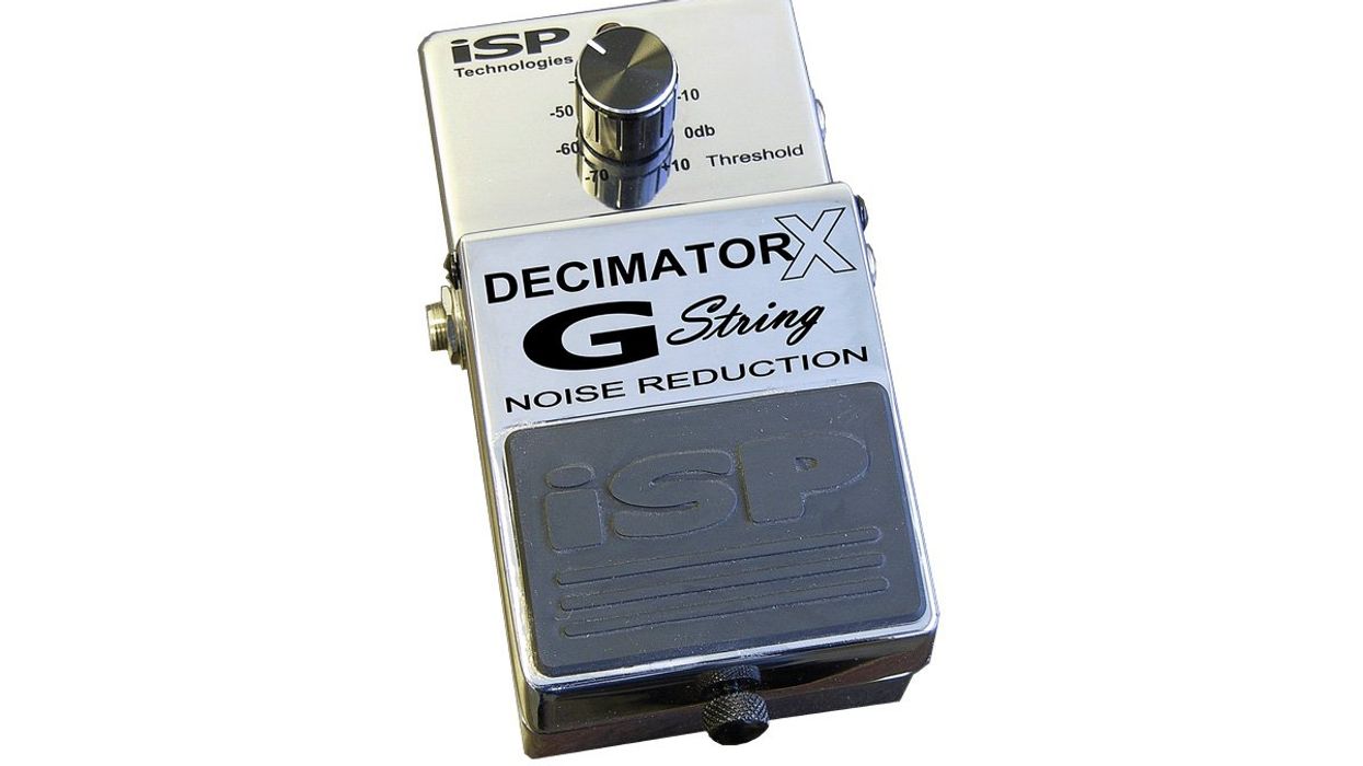 ISP Technologies Launches Decimator X Noise Reduction Pedals