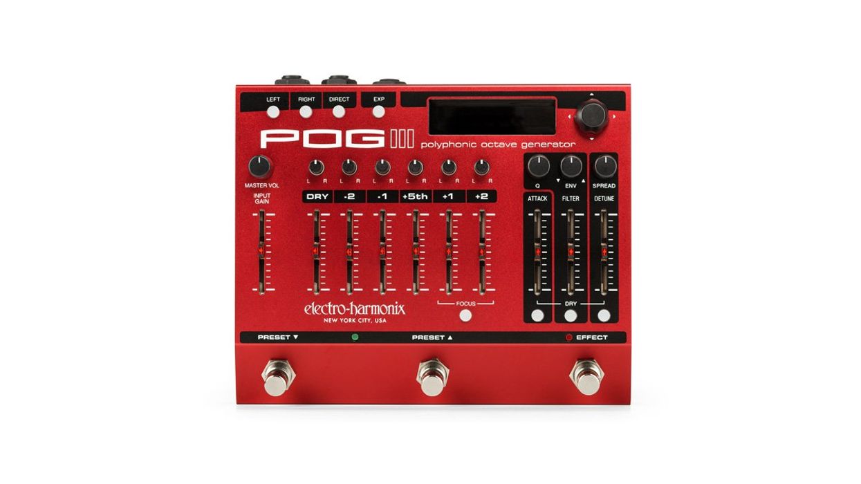 Electro-Harmonix Unveils the POG3