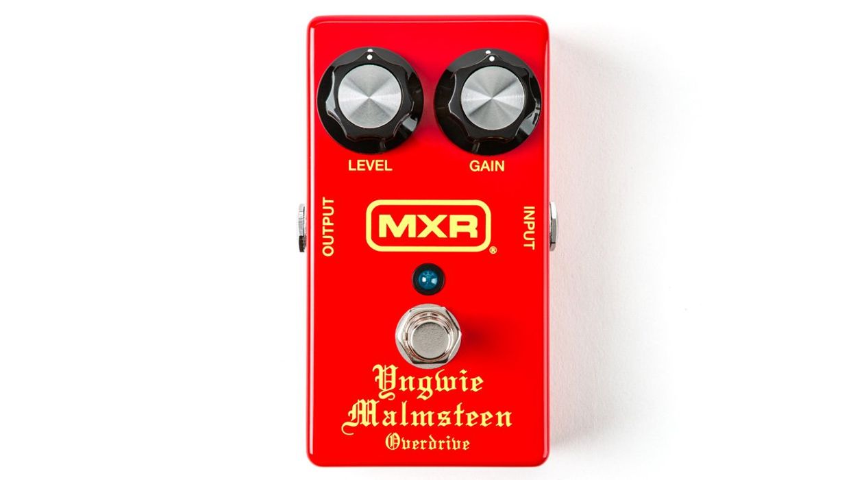 Yngwie Malmsteen and MXR Announce the Yngwie Malmsteen Overdrive