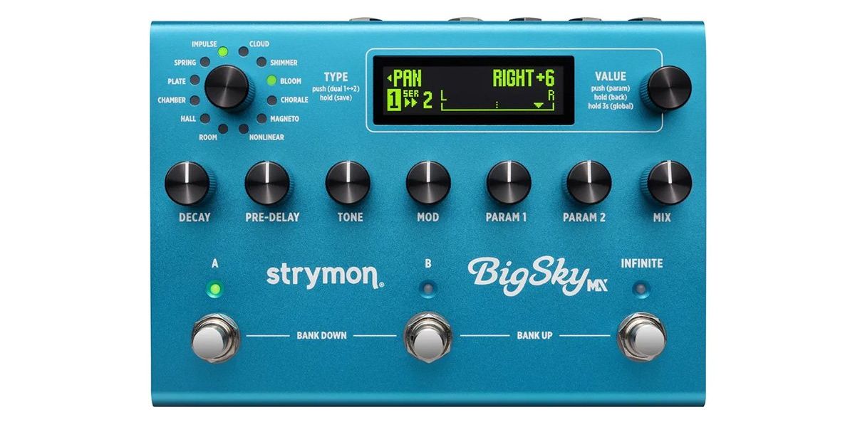 Strymon BigSky MX Guitar Pedal Review - Premier Guitar