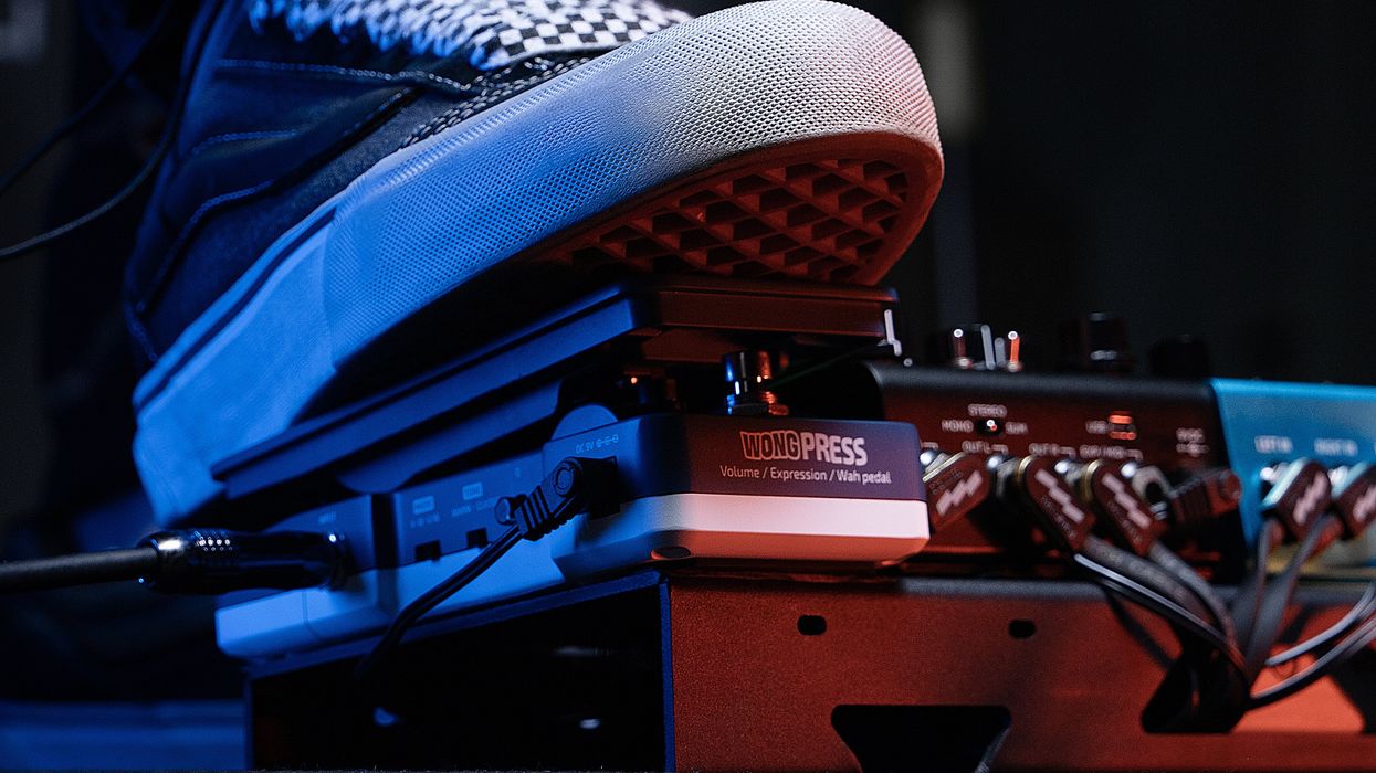 Hotone Announces Cory Wong Signature Pedal, the Wong Press