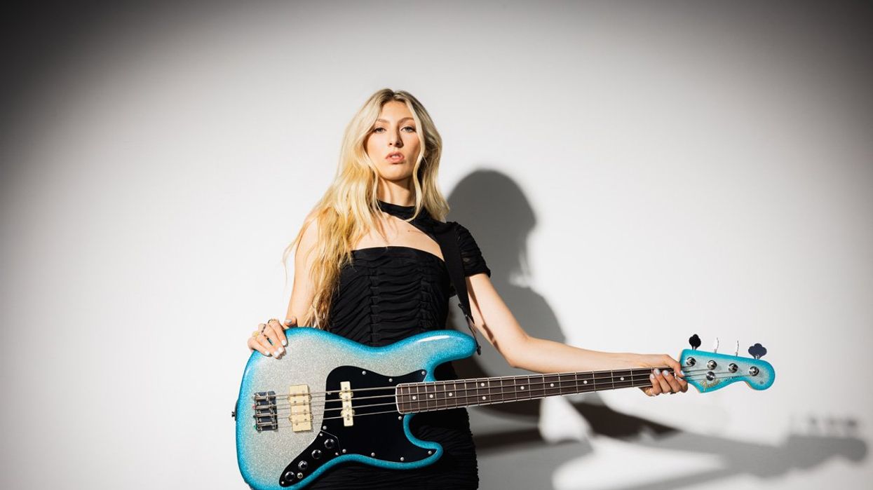 Fender Unveils Blu DeTiger x Player Plus Signature Jazz Bass