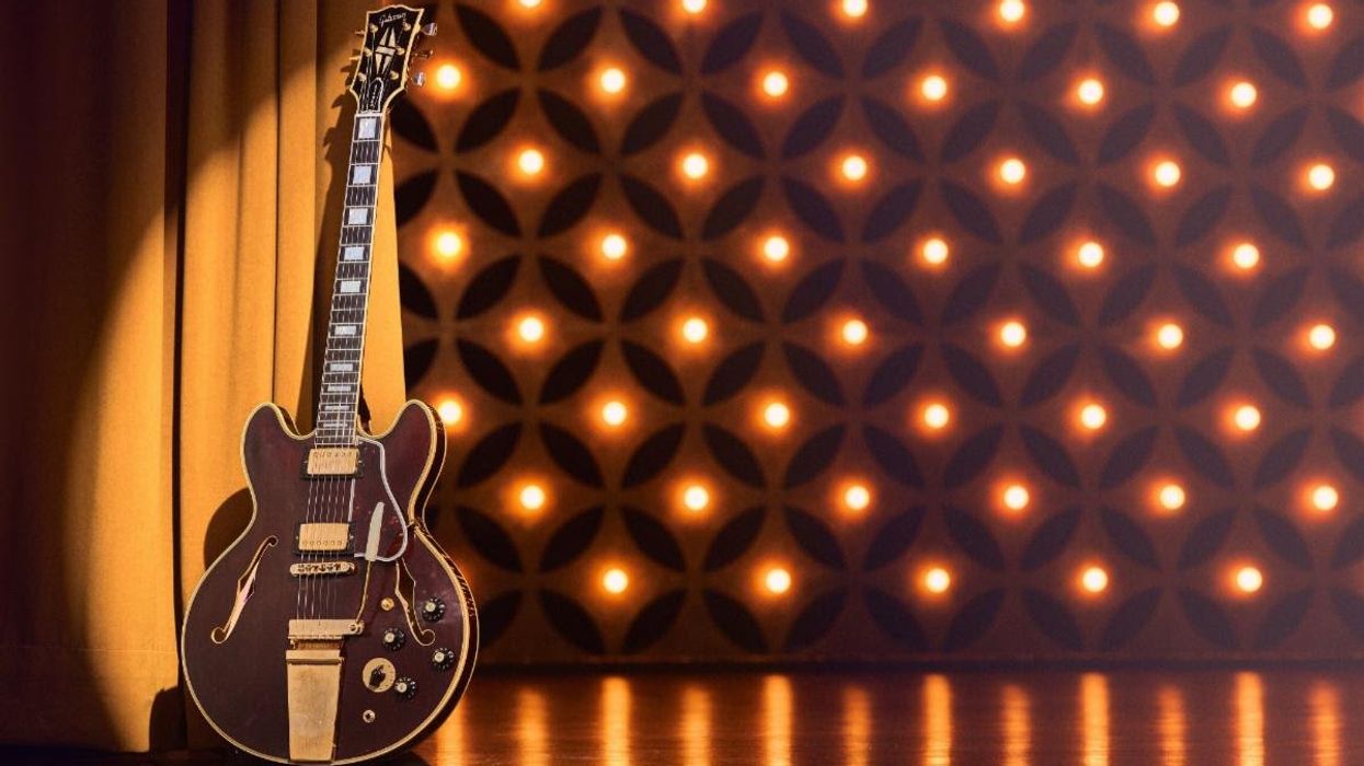 Gibson Launches B.B. King “Rumble in the Jungle” 1974 ES-355