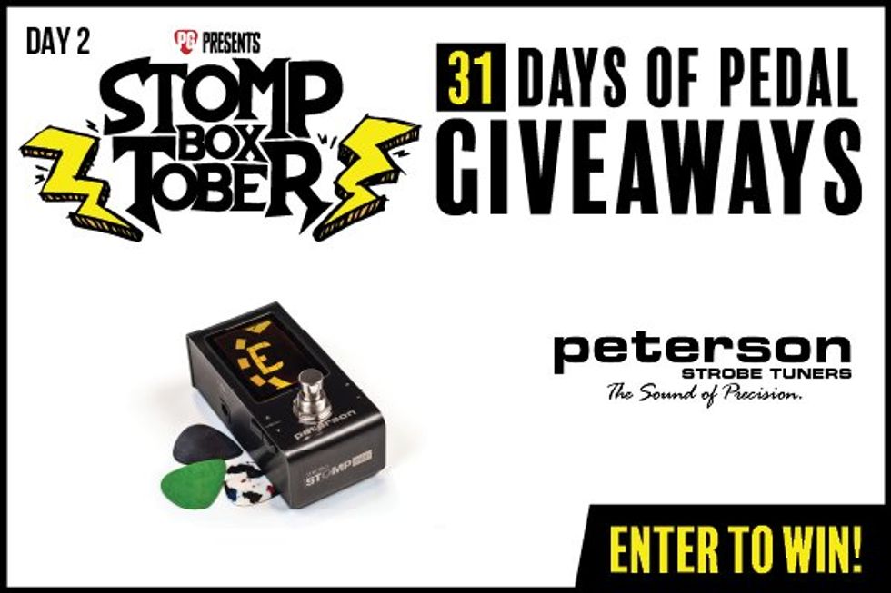 Stompboxtober 2024 Day #2: Peterson Tuners