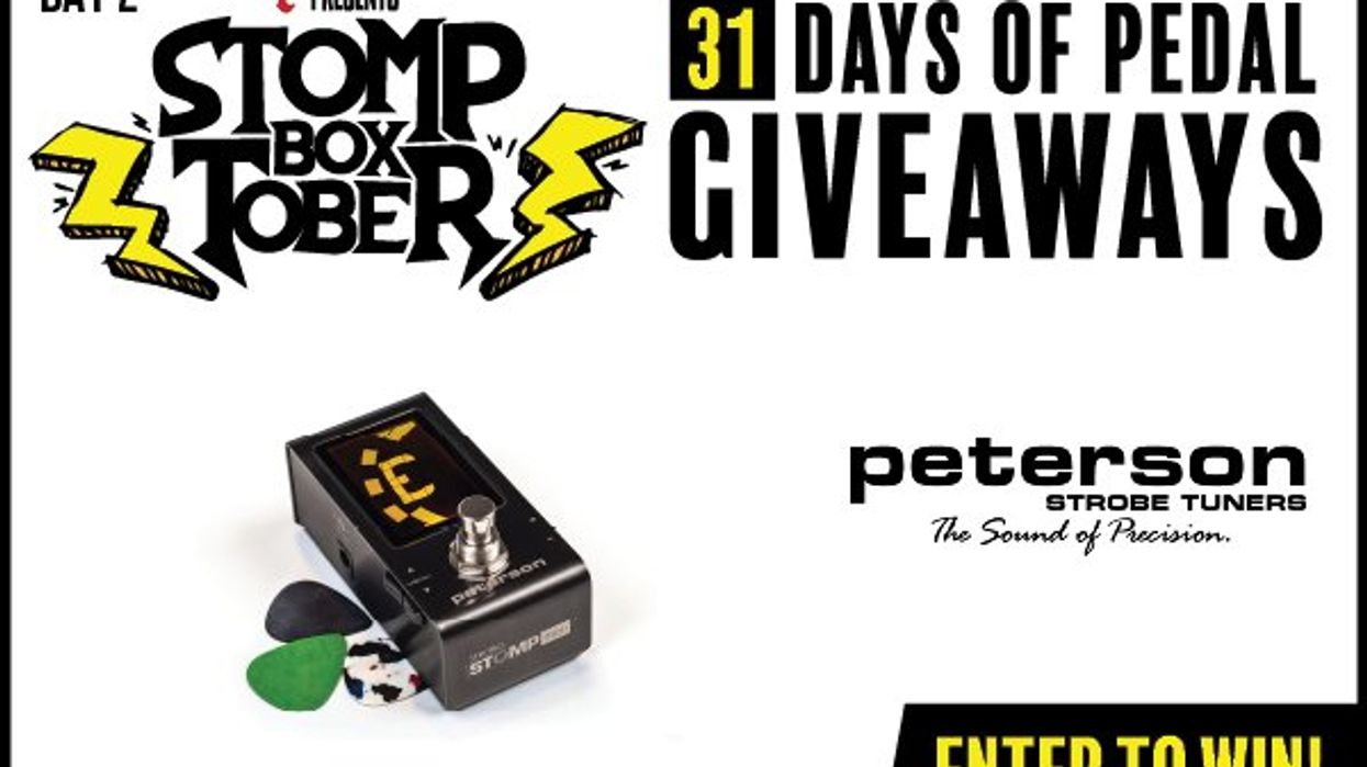 Stompboxtober 2024 Day #2: Peterson Tuners
