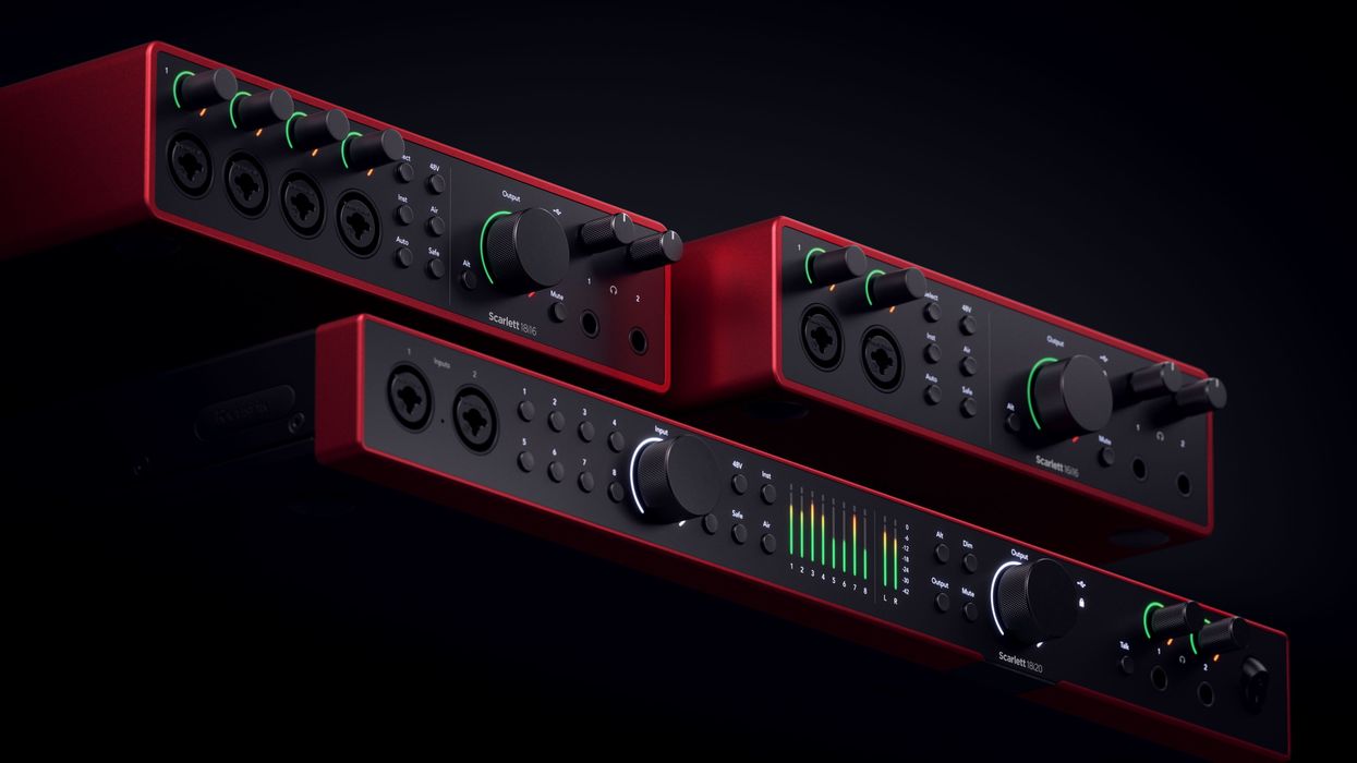 Focusrite Announces Three New Scarlett Interfaces