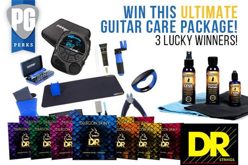 DR Strings Ultimate Guitar Care Package