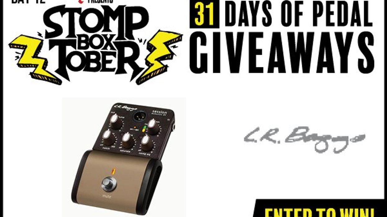 Stompboxtober 2024 Day #12: LR Baggs Session DI