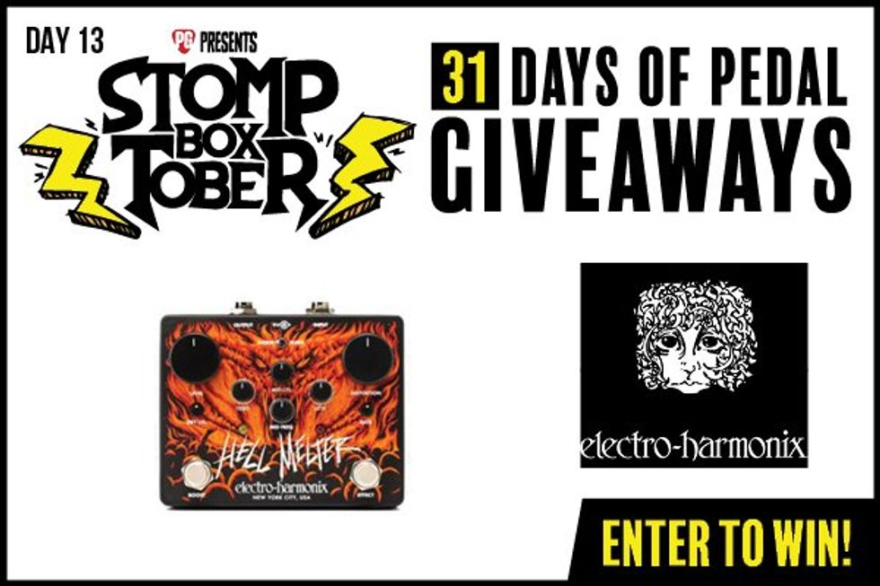 Stompboxtober 2024 Day #13: EHX Hell Melter