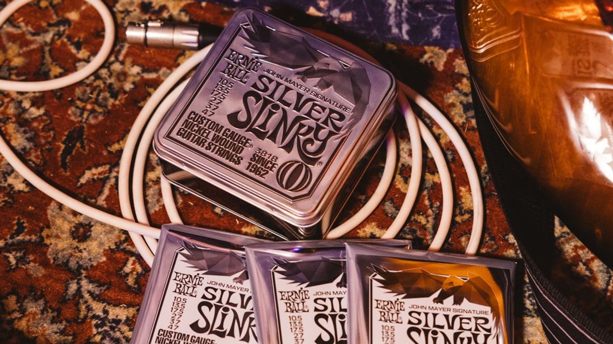 Ernie Ball Launches John Mayer Silver Slinky Strings