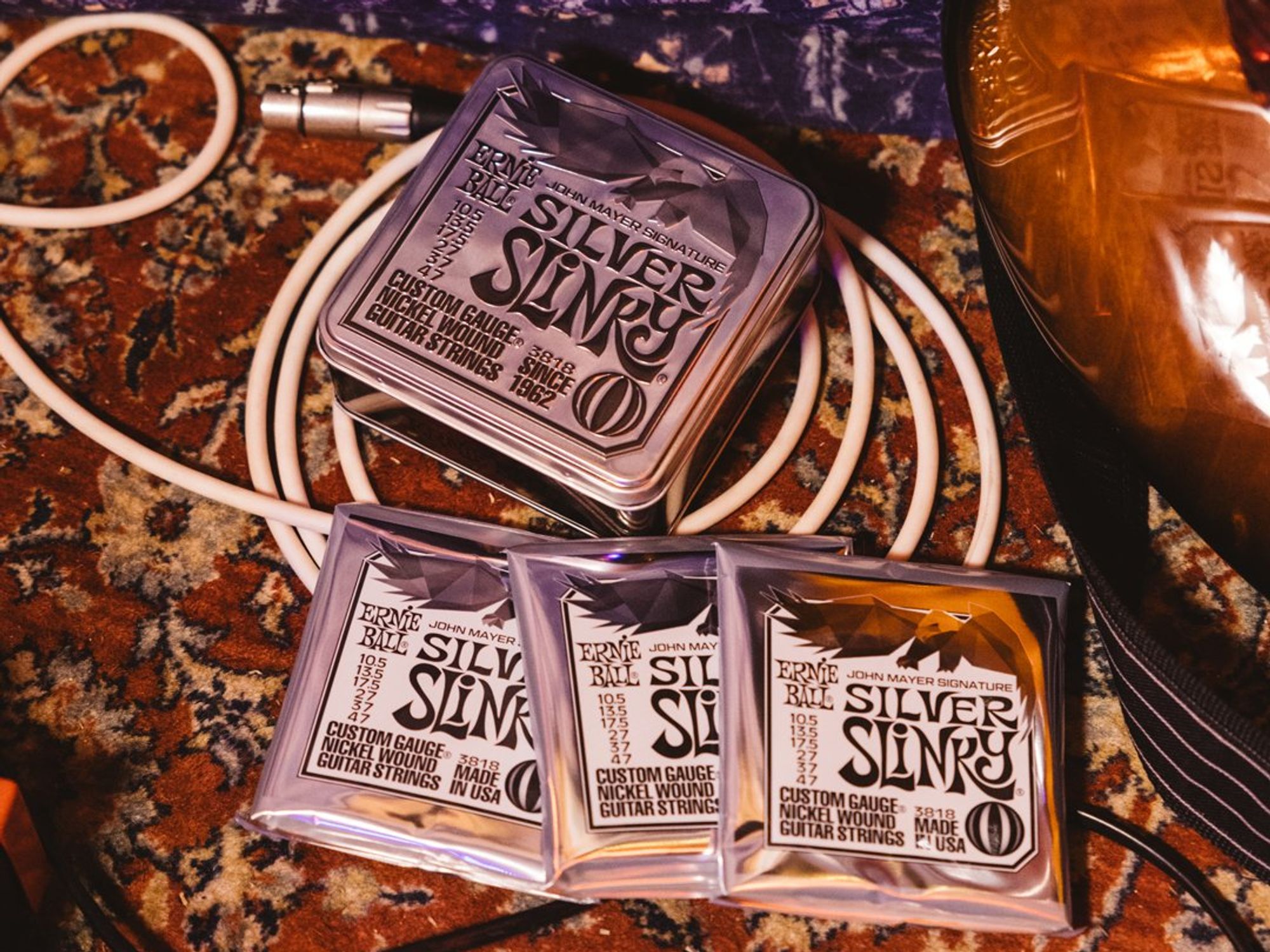 Silver Slinky Signature Strings by John Mayer & Ernie Ball - Premier Guitar